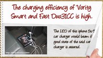 The Different Features of Vority Smart and Fast Duo31CC iPhone 5S Car Charger