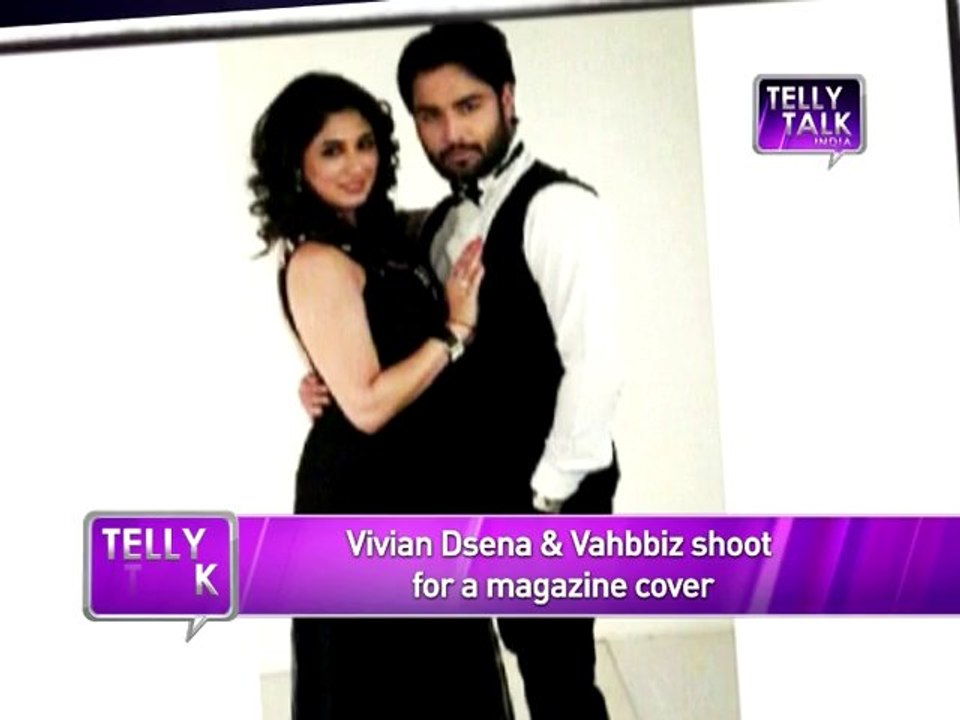 Madhubala Ek Ishq Ek Junoon : RK aka Vivian Dsena and Vahbbiz shoot for a magazine cover