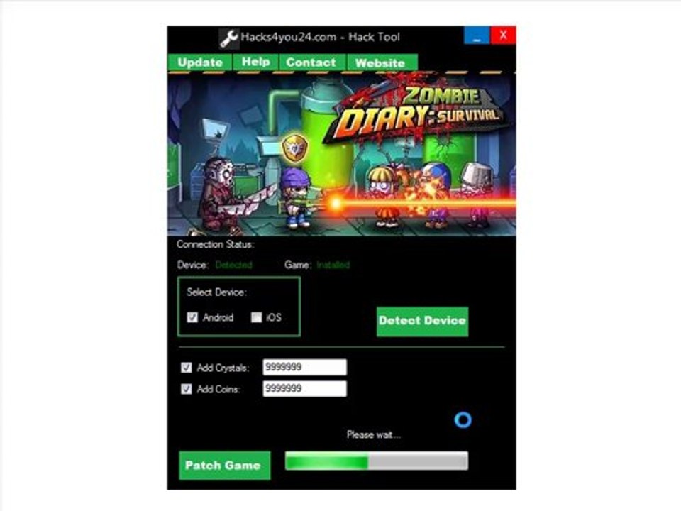 Zombie Diary Hack Tool Download - Cheats for Android, iOS