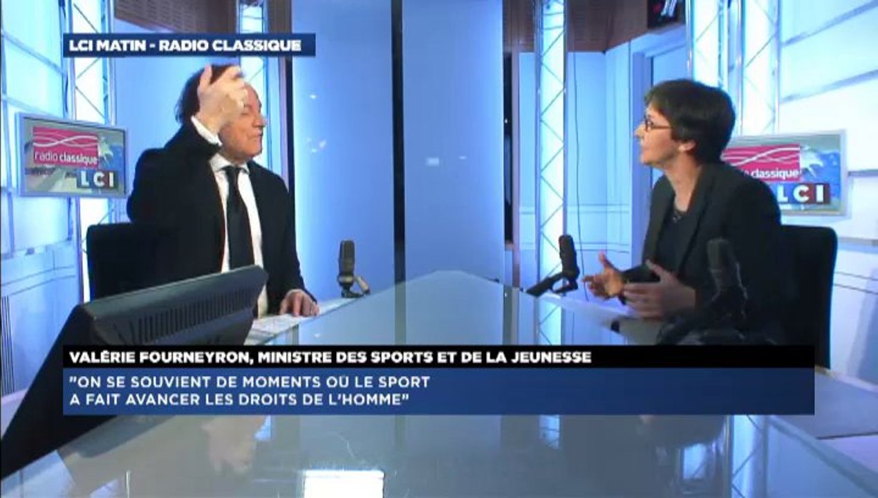 Valérie Fourneyron, invitée de Guillaume Durand avec LCI