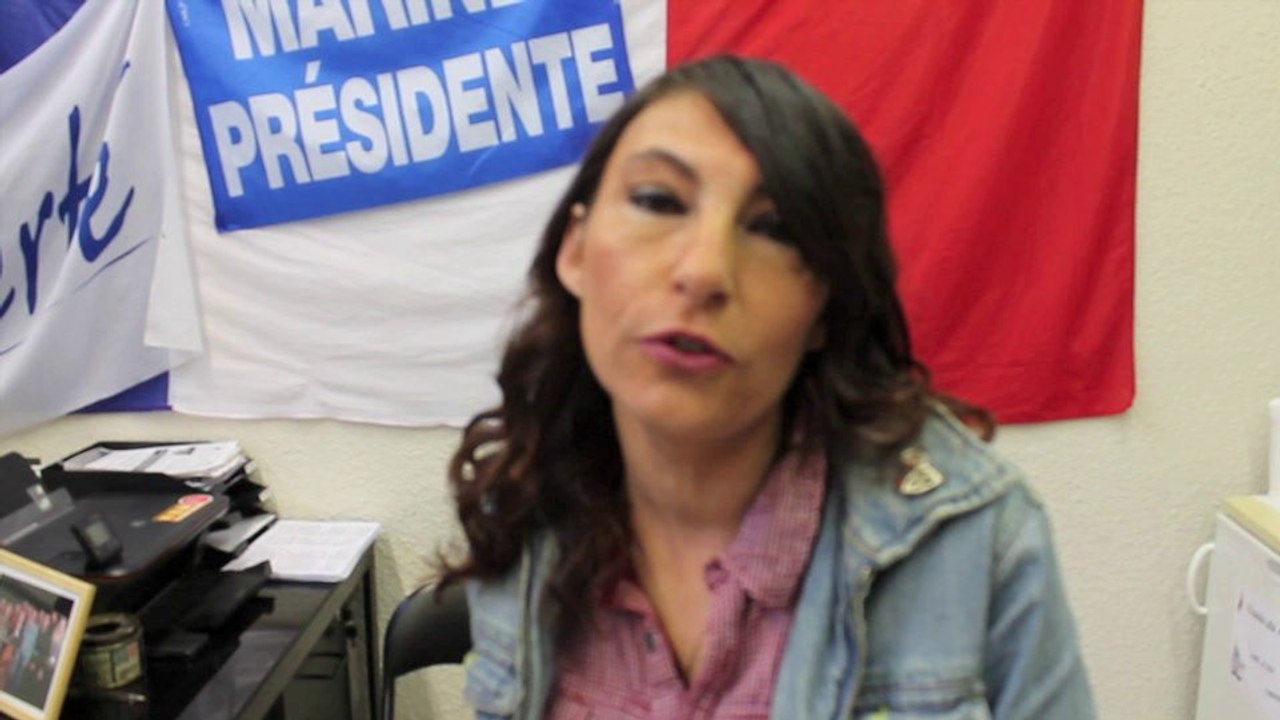 Claudine Lopez, tête de liste Front National à Vichy
