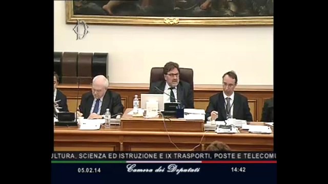 Roma - Seguito audizione autorità garanzie comunicazioni (05.02.14)