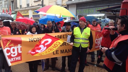 Manifestation à l'appel de la CGT