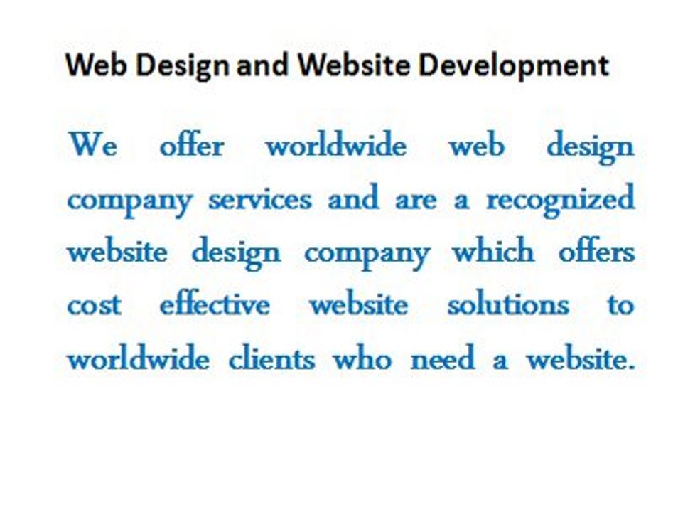 Web Development Company Can Help You Tap Business
