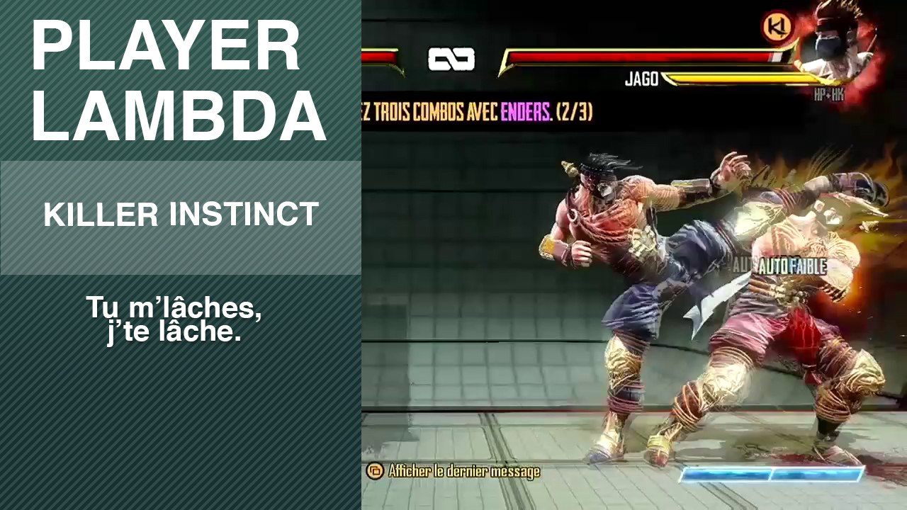 Player Lambda épisode 2 : Killer Instinct