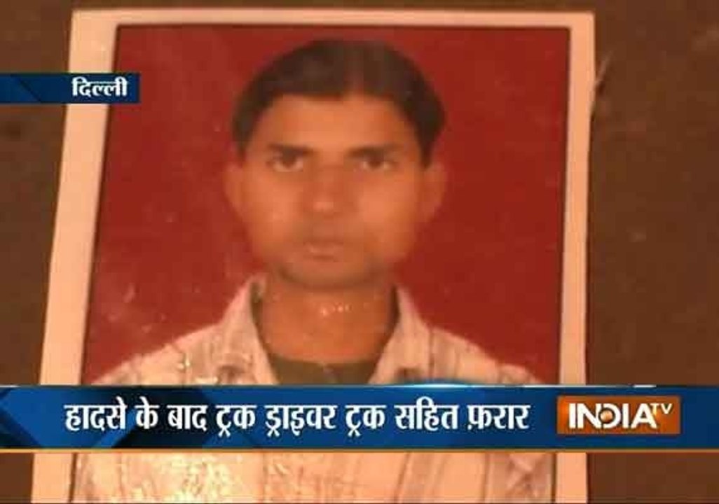 Speeding truck in Delhi crushes two friends to death