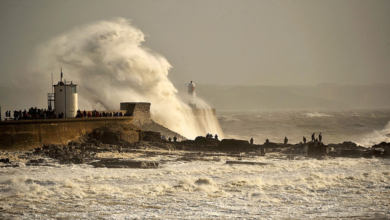 Stormy weather batters Europe's Atlantic coast