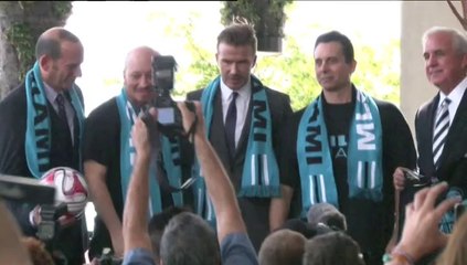 Beckham creará un equipo de fútbol en Miami