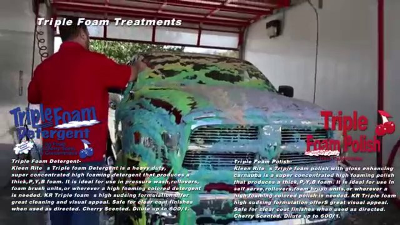 Kleen-Rite Ultra-Concentrate Car Wash Soaps and Chemicals