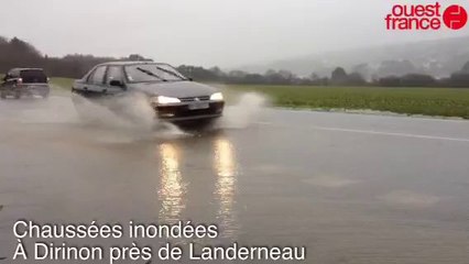 Chaussées inondées