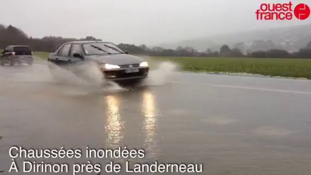 Chaussées inondées