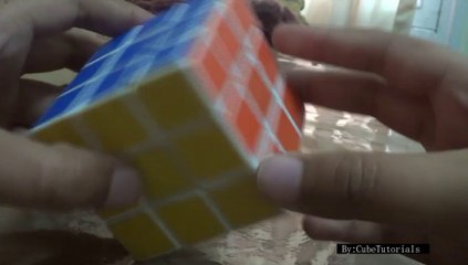 How to make 4 patterns on a Rubiks Cube