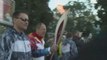 JO de Sotchi : le ministre des Affaires étrangères russe court avec la flamme olympique