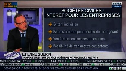 La Société civile, est-ce intéressant ?: Etienne Guerin, dans Intégrale Placements - 06/02