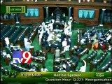 Lok Sabha and Rajya Sabha adjourned for One Hour