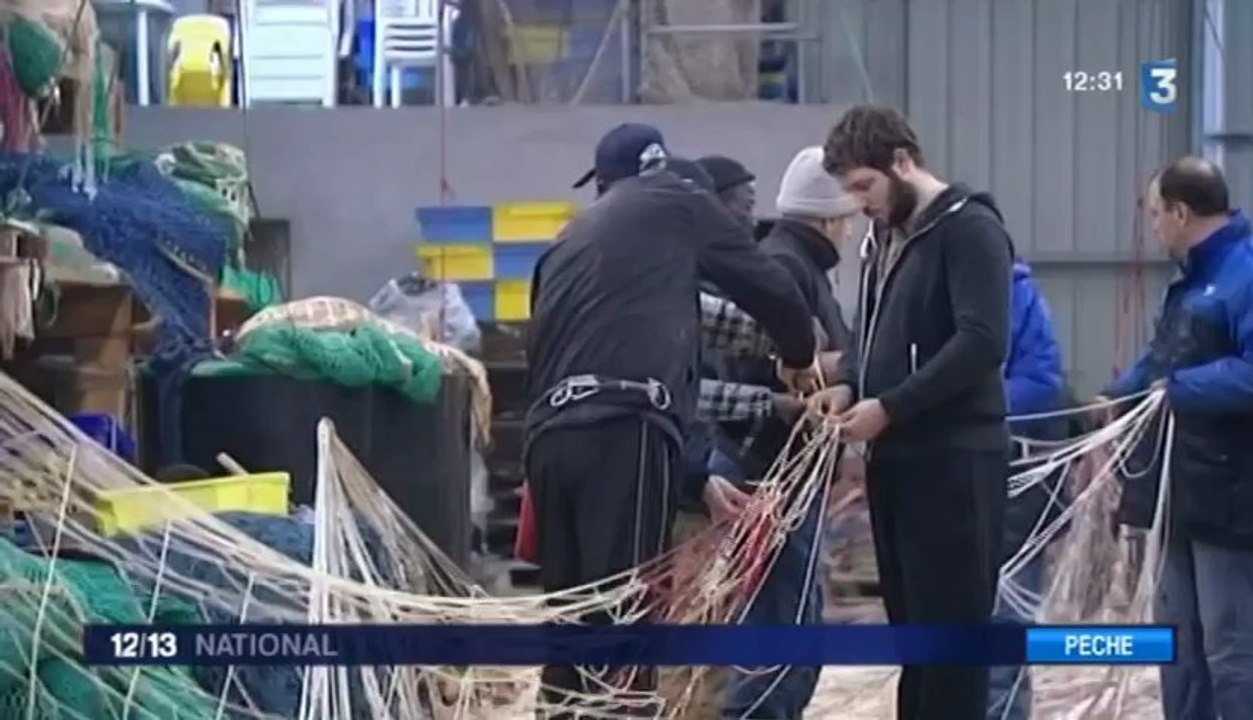 Tempêtes : les marins pêcheurs bloqués à quai à La Turballe