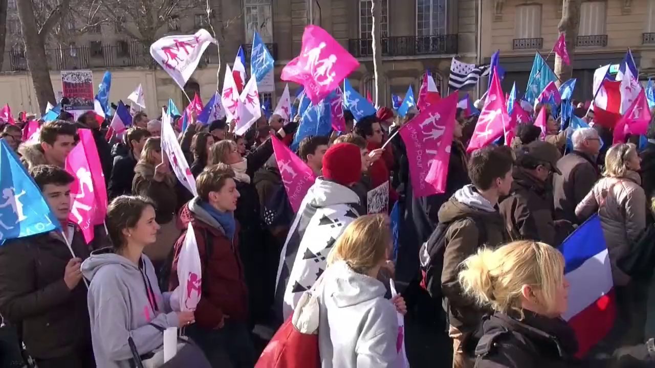 La manif pour tous du 2 février 2014