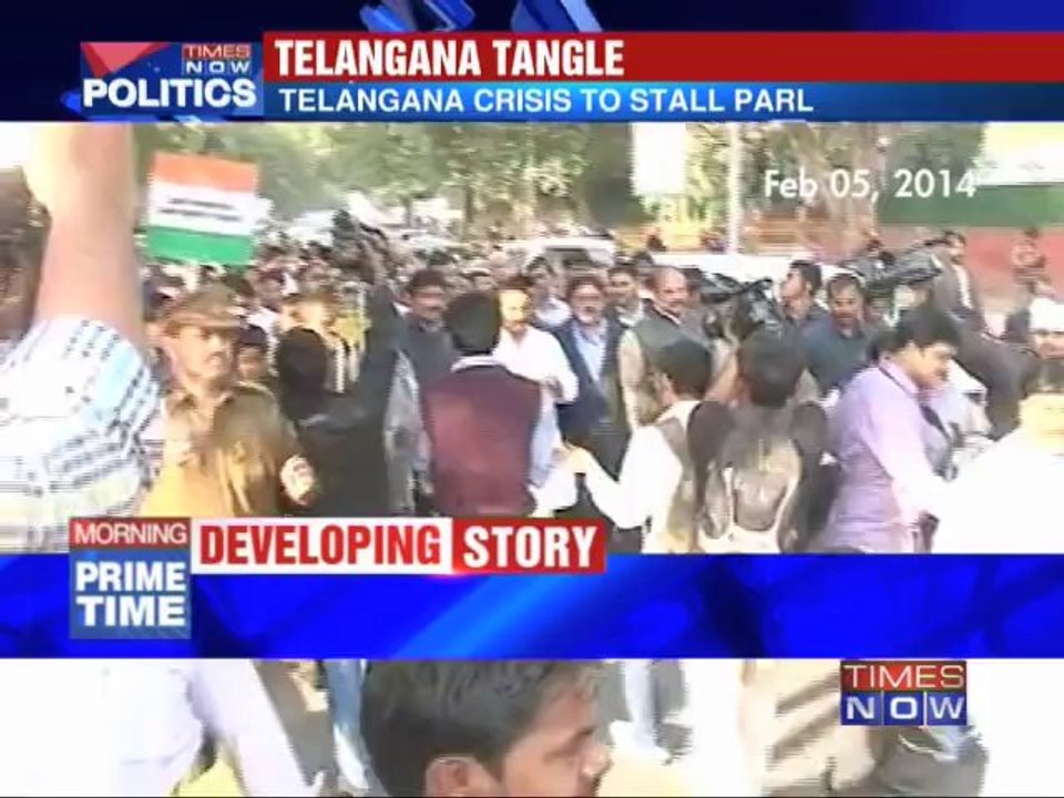 Parliament deadlock over Telangana?