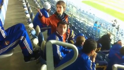 ЦСКА в Израиле- настырный мальчик и комментарий Слуцкого