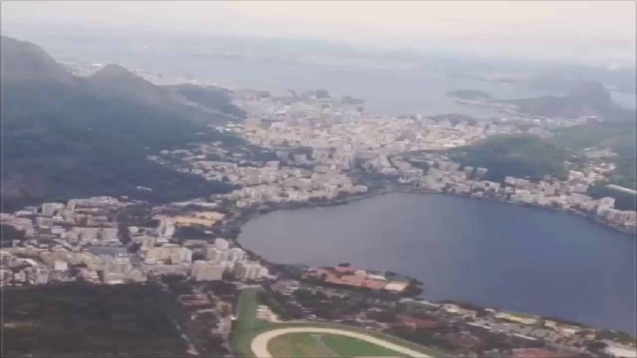 Rafinha Alcantara flying over Brazil