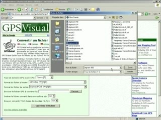 Convertir un fichier GPS en PCX5 (.trk)