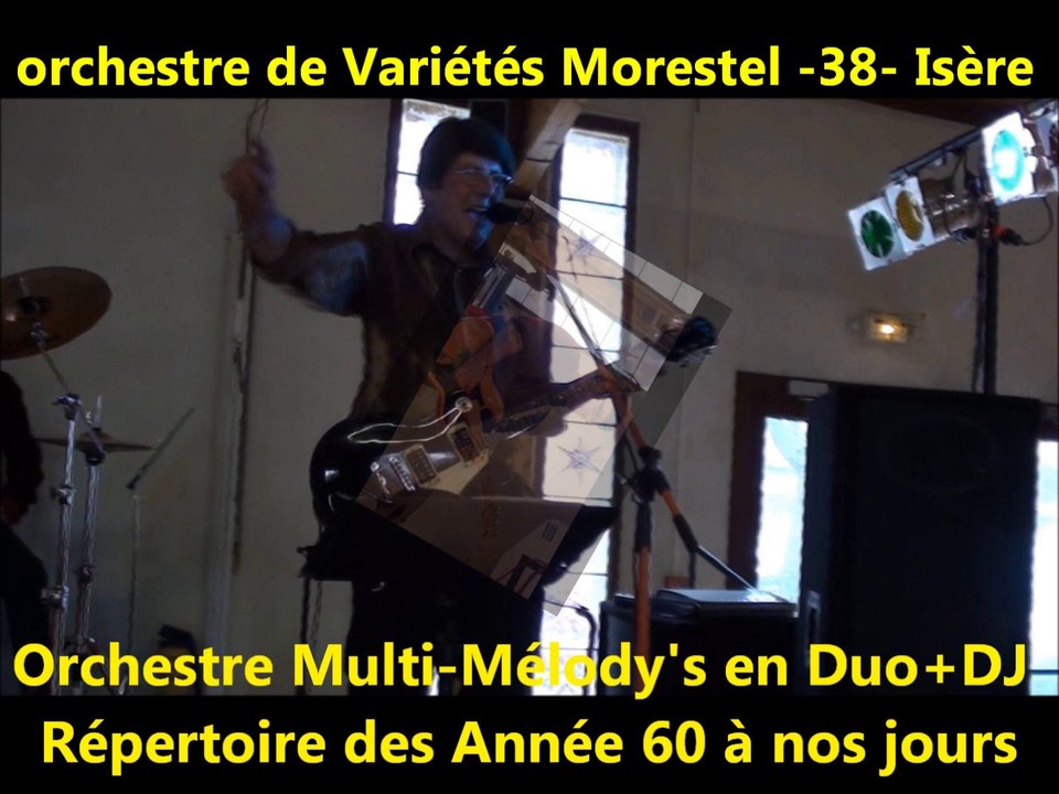 Orchestre de Variétés -Morestel - Isère-38
