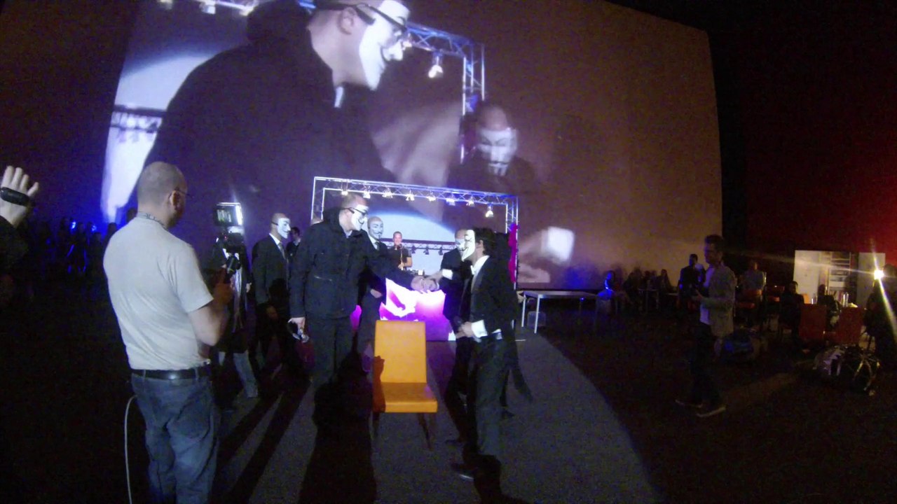 Enterrement de vie de jeune garçon au Kinépolis de Liège