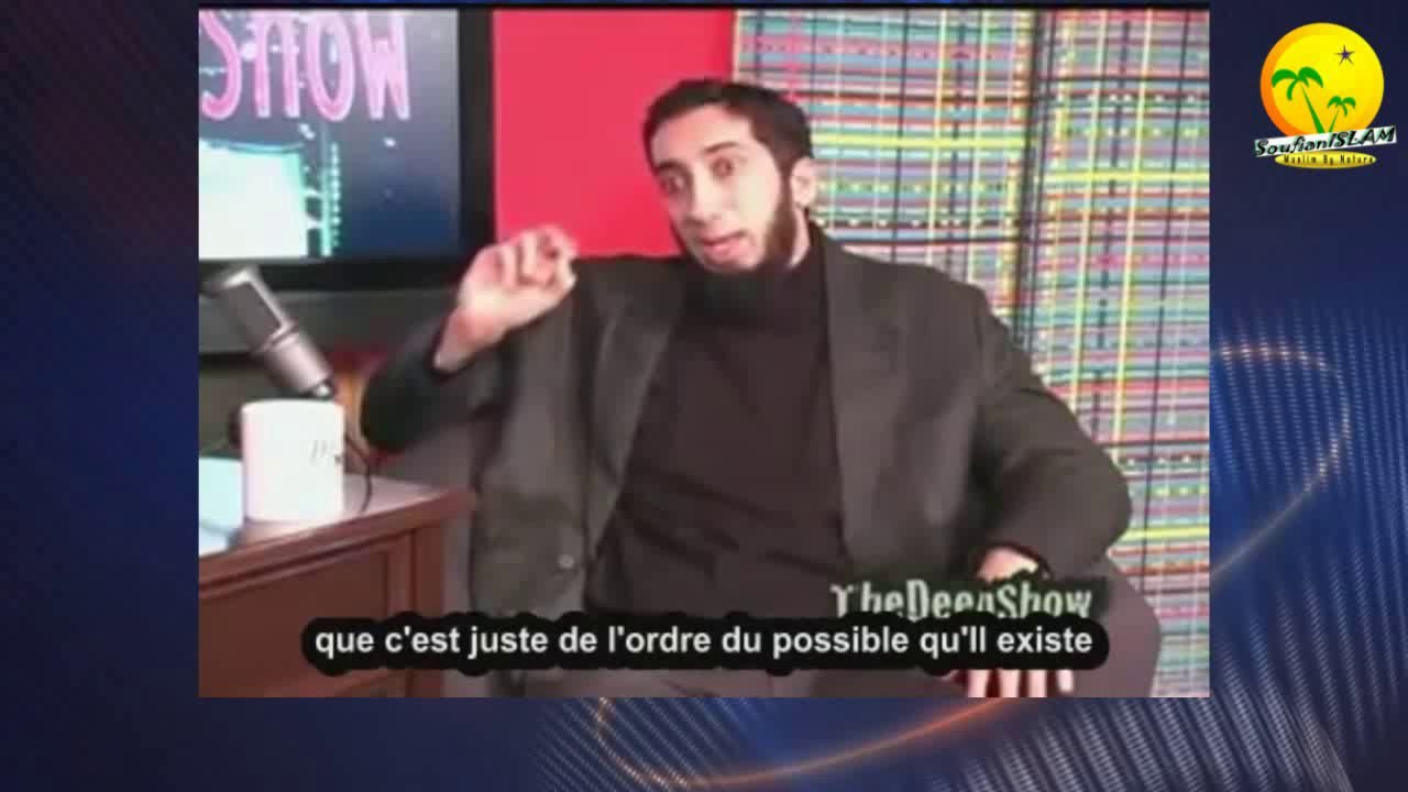 Précieux conseils pour les athées. Nouman Ali Khan. The Deen Show