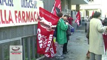 No alla privatizzazione di Farmacap, sit-in dei dipendenti davanti assessorato