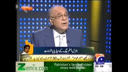 Pakistani Media is Being Operated and Educated by US. Najam Sethi