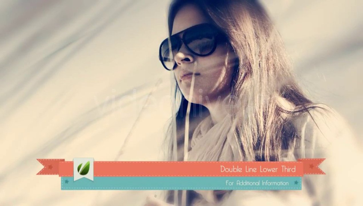 Retro Lower Third - After Effects Template