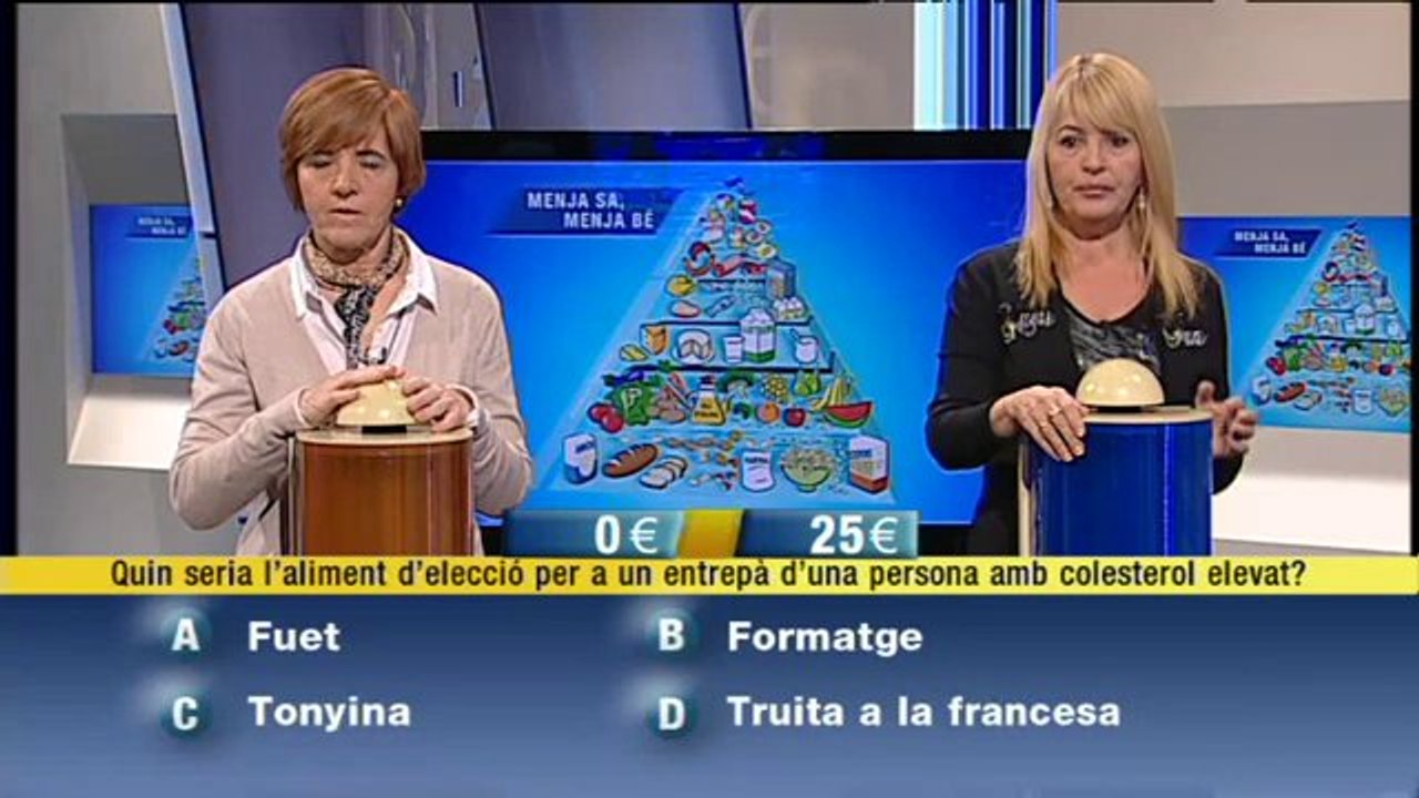 TV3 - Els Matins - Concurs "Menja sa, menja bé" (06/02/14)