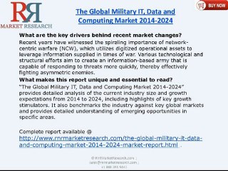 RnRMR: Global Military IT, Data and Computing Industry