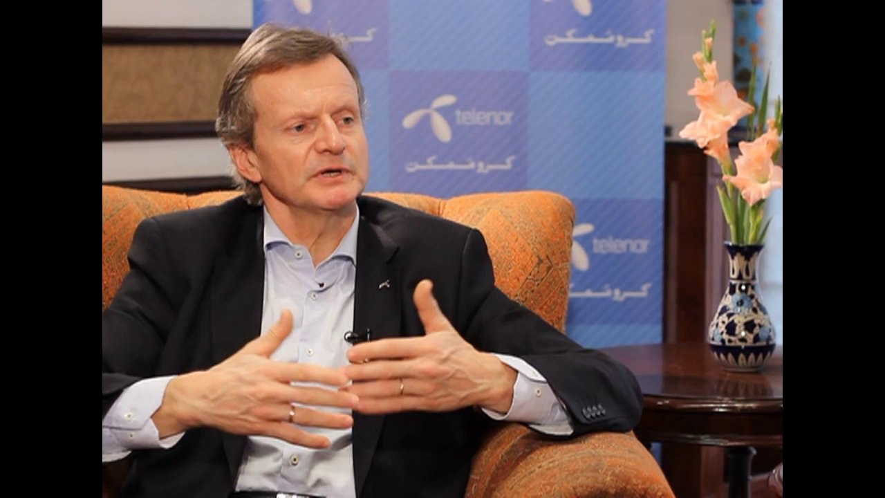 Exclusive Interview of Mr. Jon Fredrik Baksaas, CEO & President Telenor Group for PTV World