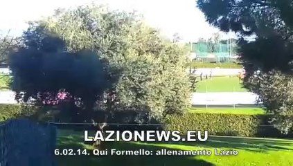 6.02.14 Qui Formello allenamento Lazio