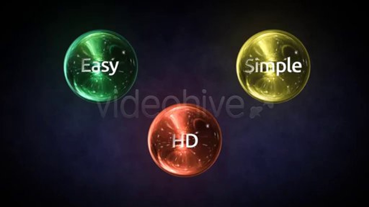 Dynamic Spheres Logo - After Effects Template