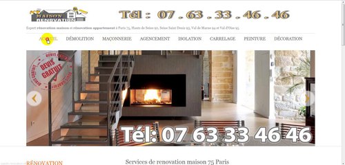 renovation maison 75 Paris