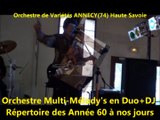 orchestre de Variétés ANNECY (74) Haute Savoie