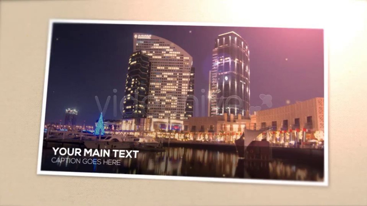 Polaroid Film Photo Album - After Effects Template