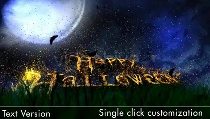 Scary Halloween Ghost - After Effects Template