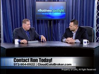 Ron Hamlett on TV Working With CIO and CMO on Cloud Services