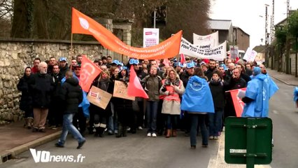 Grève contre les licenciements chez STAPLES