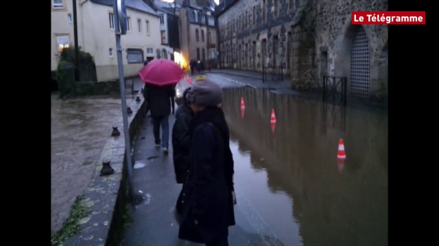 Morlaix. Les rivières débordent