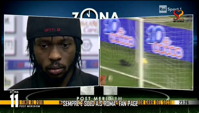 INTERVISTA GERVINHO | POST ROMA-NAPOLI 3-2 | COPPA ITALIA