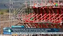 Paro de obras en Canal de Panamá traerá  problemas económicos al país