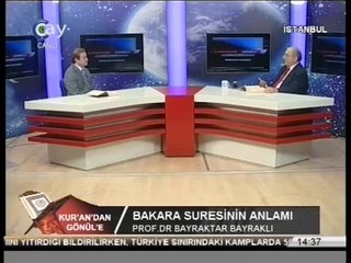 Münafıkların en belirgin özellikleri... [Prof. Dr. Bayraktar Bayraklı]
