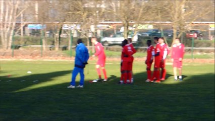 Entrainement avant Le Havre - Nîmes du 07 02 2014