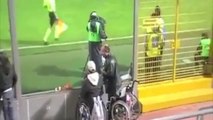 Miracolo allo stadio di Palermo, Un uomo sulla sedia a rotelle torna a camminare