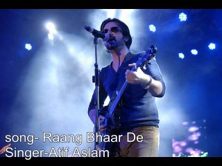 Raang Bhaar De Zindegi Me--Atif Aslam-Single Track