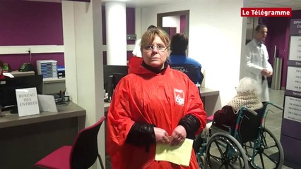 Brest. Une manif pour demander plus de personnel au CHRV